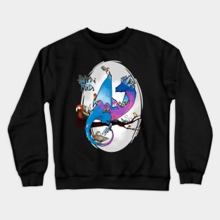 Hoard of birds Crewneck Sweatshirt